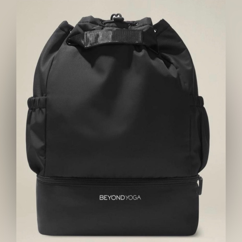 BEYOND YOGA black large rucksack bag